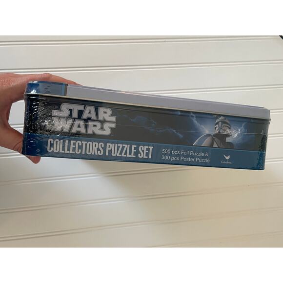 New Sealed 2011 Star Wars Collectors Puzzle Set Collectors Tin Darth Vadar - Picture 2 of 4